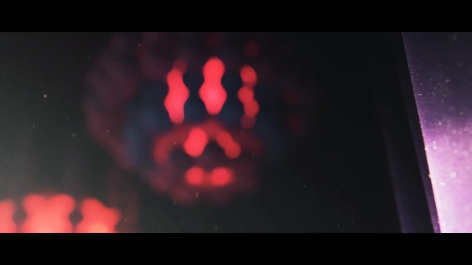 Colored lighting detail from the supplied Time Warp film.